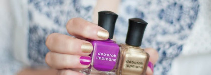 Двое из ларца: лаки для ногтей Deborah Lippmann, оттенки Between the sheets и Nefertiti