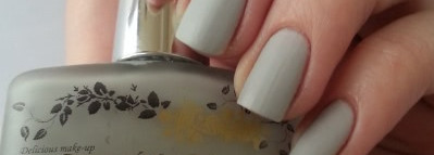 El Corazon Matte Effect №124 + стемпинг с плиткой от Lesly