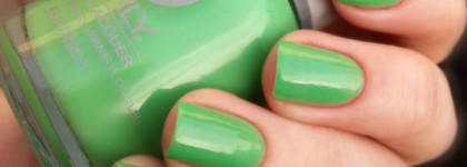 Orly Nail Lacquer 40704 Mint Mojito + стемпинг Lesly