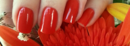 Essie Nail Lacquer #67 Meet me at sunset + стемпинг Lesly