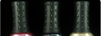 NailLOOK Real Sugar glitz №31085 Pure Vanity, №31086 Midnight dress, №31088 Pink Crush