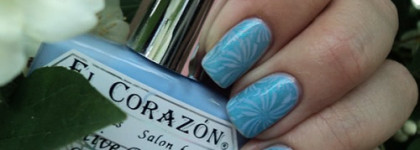 El Corazon Active Bio-gel Color gel polish №423/42 Jelly + стемпинг Konad