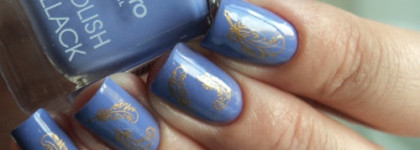 Alessandro Nail Polish №77-156 Lucky Lavender + слайдер дизайн Milv S110