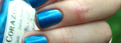 El Corazon Active Bio-gel Color gel polish №423/576 Magic Heart of Ocean +стемпинг