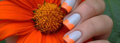 Самоклеющиеся трафареты для французского маникюра и дизайна ногтей El Corazon 120/2, 120/3