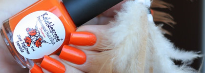 El Corazon Kaleidoscope Professional Nail Polish "Красотека" № Kr-01 Хэллоуин (+дизайны со стемпингом и наклейками El Corazon Nsi-B-05)