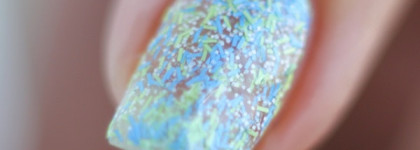 Novelty Cosmetics Nail Enamel mix beads&sticks №818, 827