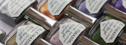 El Corazon Active Bio-gel Color gel polish коллекция Gemstones. Часть 1