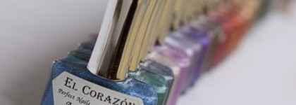 El Corazon Active Bio-gel Color gel polish коллекция Gemstones. Часть 1