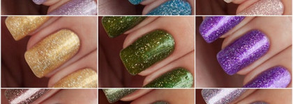 El Corazon Active Bio-gel Color gel polish коллекция Gemstones. Часть 2