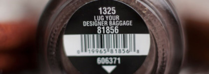 China Glaze Nail Lacquer With Hardeners 81856 Lug Your Designer Baggage