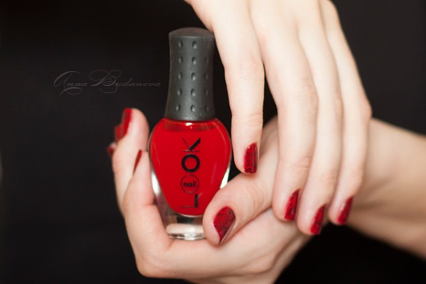 NailLook Complete Care №30319 Winter Cherry + стемпинг BP-17