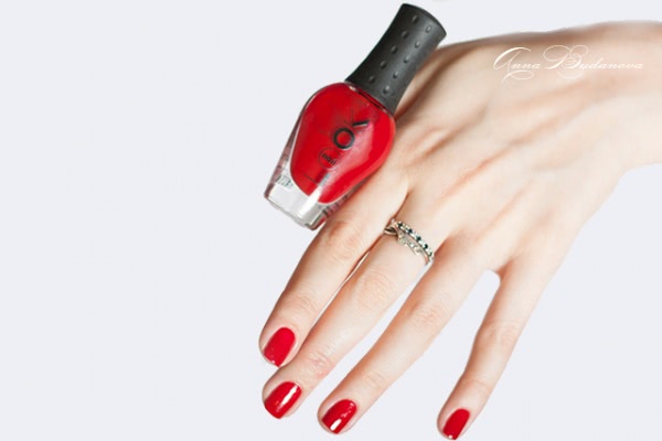NailLook Complete Care №30319 Winter Cherry + стемпинг BP-17