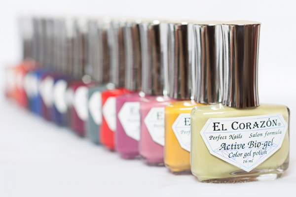 El Corazon Active Bio-gel Color gel polish коллекция