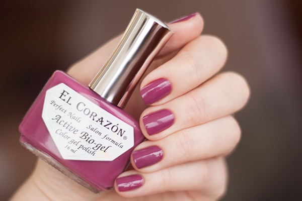 El Corazon Active Bio-gel Color gel polish коллекция