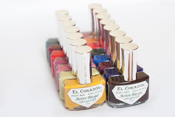 El Corazon Active Bio-gel Color gel polish коллекция