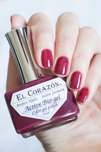 El Corazon Active Bio-gel Color gel polish коллекция