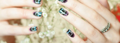 El Corazon nail polish №311 Mystification + стемпинг