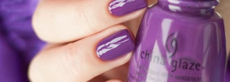 China Glaze Nail Lacquer With Hardeners №81788 X-ta-sea + стемпинг диском BP-50