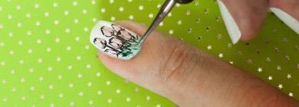 Маникюр с использованием средства El Corazon Kaleidoscope Cuticle Defender - защита кутикулы