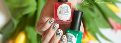 Маникюр с использованием средства El Corazon Kaleidoscope Cuticle Defender - защита кутикулы