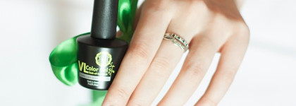 VL Color Gel Soak-off Gel Polish №GN0020 и топ Dance Legend Top Poker