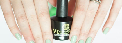 VL Color Gel Soak-off Gel Polish №GN0020 и топ Dance Legend Top Poker