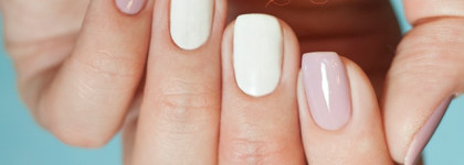 Bluesky Shellac Color №A91, 80501 + слайдер-дизайн O'diva s31 под гель-топ