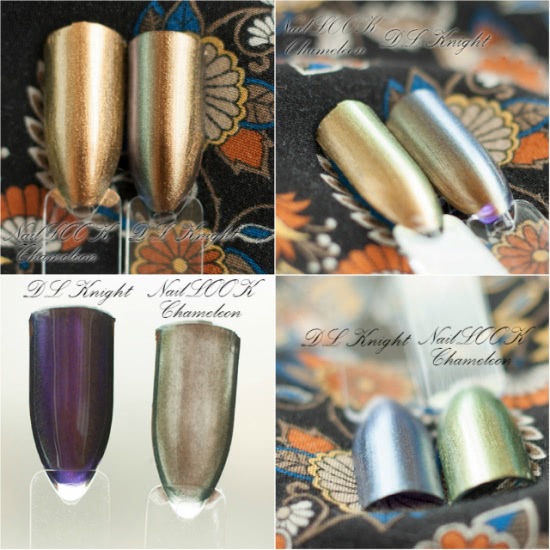 NailLOOK Trends 31353 Chameleon + стемпинг BP-L 003