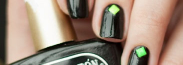 Металлические неоновые заклепки "Квадраты"