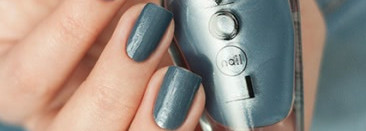 NailLOOK Trends Fashion Week 31352 Denim + наклейки Dashing Diva Accents # Dac004