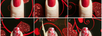 Маникюр с использованием улучшенного средства El Corazon Kaleidoscope Cuticle Defender cd2-05 - защита кутикулы