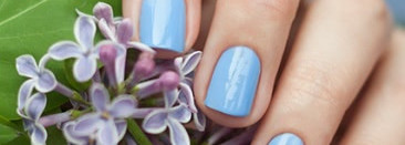 China Glaze Nail Lacquer with hardeners 82382 Boho Blues + стемпинг BP-L015