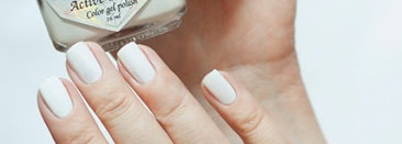 El Corazon Active Bio-gel Color gel polish №423/290 Cream + стемпинг краской для стемпинга El Corazon Kaleidoscope stm-25 magnificent century