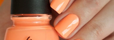 China Glaze Nail Lacquer with herdeners 81318 Sun Of A Peach + стемпинг BP-59