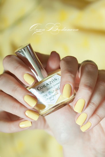 El Corazon Active Bio-gel Color gel polish №423/280 Cream + наклейки для ногтей El Corazon EC b12