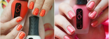 NailLOOK Croco Summer: №30608 Sunday Morning, 30614 Rose of Sharon