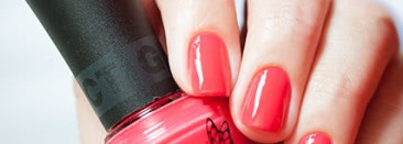 Konad Gel Effect Nail Polish №07 Reddish Pink и переводная фольга GL86