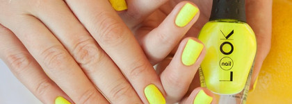 NailLOOK Trends Hot Neons №31090, 31091 + слайдер-дизайны O'diva 16943 и Ble1680A