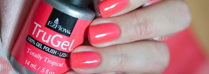 Ezflow TruGel №42436 Totally Tropical + NailLOOK Miracle Top №31283 In Bloom