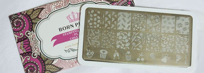 Anna Gorelova by Dance Legend №30 Полудница, №32 Невод. + стемпинг Bpl-023, наклейки Yi Kou №K1005