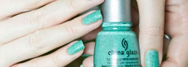 China Glaze Nail lacquer with hardeners №81705 Teal The Tide Turns