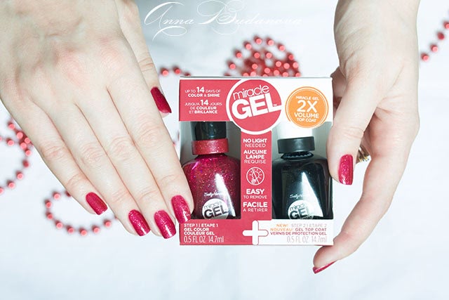 Sally Hansen Miracle Gel №590 Ruby Shimmers