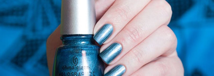 China Glaze Nail Lacquer With Hardeners Holographic №81292 Take A Trek