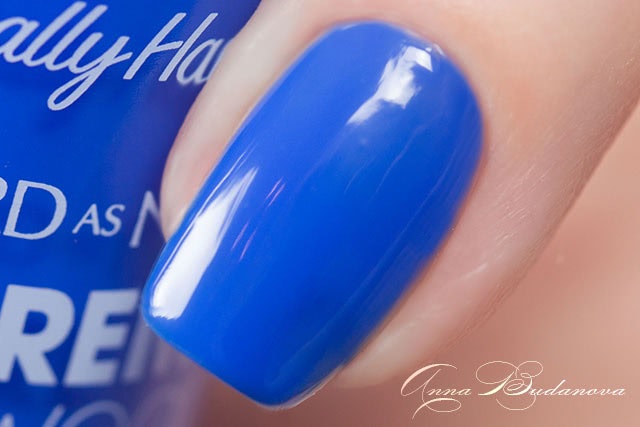 Sally Hansen Hard As Nails Xtreme Wear №470 Boho Blue + наклейки Tiebeauty Nail Art Hollow Sticker JV203