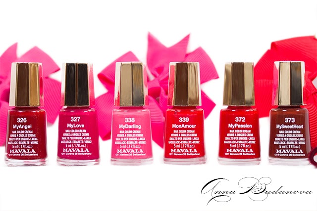 Коллекция лаков для ногтей Mavala I love mini color's