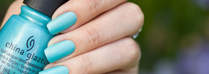 China Glaze Nail Lacquer With Hardeners №83550 What I Like About Blue