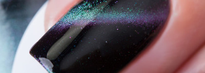 Два лака из новых коллекций магнитных лаков Kaleidoscope by El Corazon: №Mur-72 "Duo Magic Cats" и №Mur-81 "Duo SuperMagic Cats"