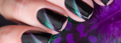 Два лака из новых коллекций магнитных лаков Kaleidoscope by El Corazon: №Mur-72 "Duo Magic Cats" и №Mur-81 "Duo SuperMagic Cats"