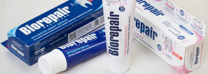 Зубные пасты Biorepair Oral Care: Gum Protection и Intensive Night Repair